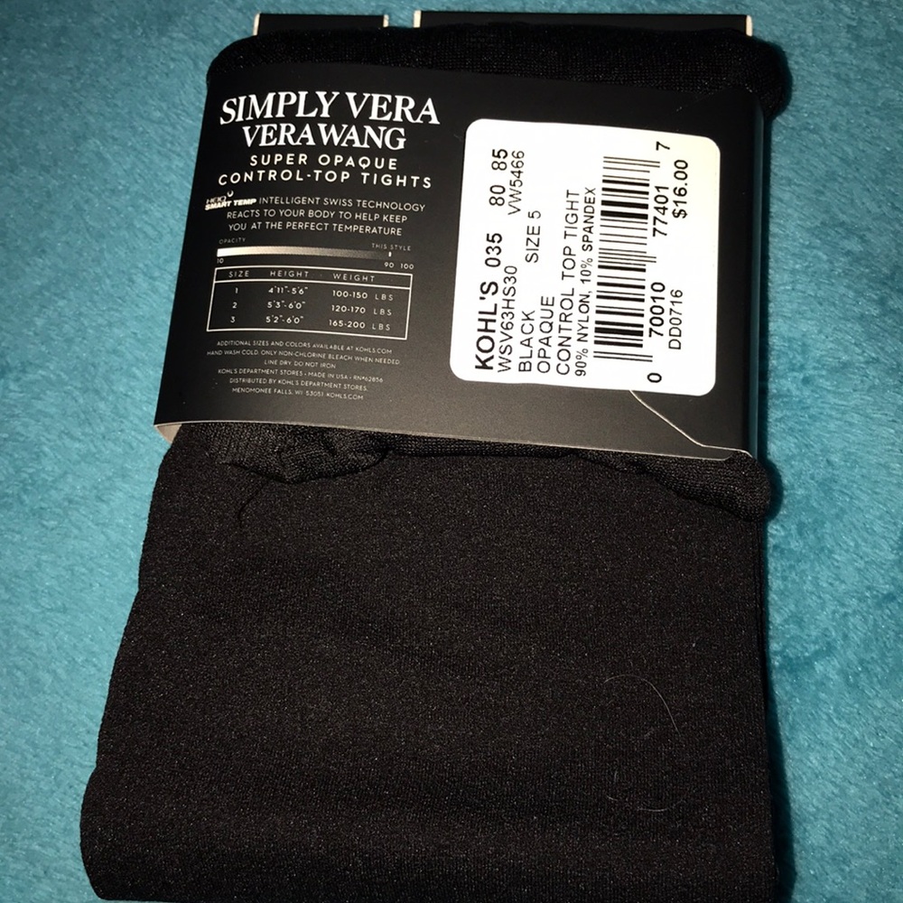 Control Top Tights - Picture 2 of 2